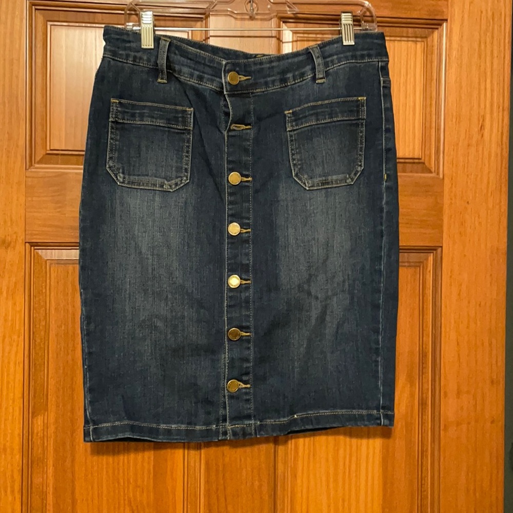 The Limited denim skirt